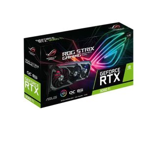 Asus ROG Strix GeForce RTX 3060 Ti V2 | 8GB GDDR6 | OC | PCI Express 4.0 | HDMI | DisplayPort | Gaming Graphic Card