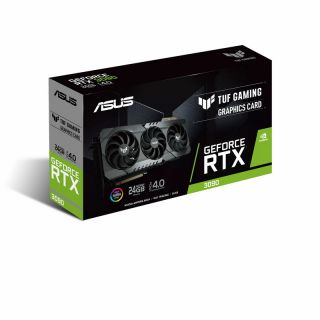 Asus TUF RTX3090-O24G | GeForce RTX 3090 | 24GB GDDR6X | OC Edition | PCI Express Gen 4 | HDMI | DisplayPort | Gaming Graphic Card