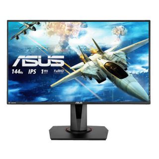 Asus VG279Q Gaming | 27" FHD | 144Hz Refresh Rate Adaptive-Sync Free-Sync | 1920 x 1080 Resolution | Wide screen | IPS Panel Monitor | Zero Frame Design | Wall Mount Enable | HDMI | DVI | Display Port | 4ms Fast Response Time