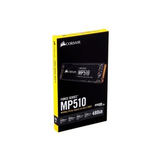 CORSAIR Force Series MP510 | 480GB | M.2 2280 Solid State Drive SSD - SATA III 6 Gb/s 3D TLC NAND Flash PCIe NVMe