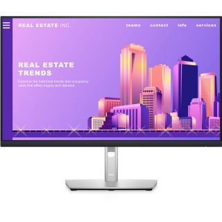 Dell P2722H | 27" FHD | 60Hz Refresh Rate | 1920 X 1080 Resolution | IPS Panel Monitor | Ultra Thin Bezel Design | Wall Mount Enable | HDMI | Display Port | VGA | USB | 4ms Fast Response Time