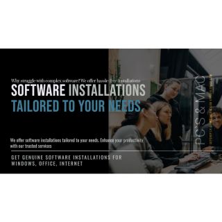 Genuine Software Installations PC & Mac