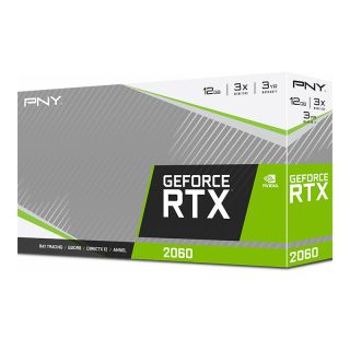 PNY GeForce RTX 2060 | 12GB GDDR6 | PCI Express Gen 3 | HDMI | DisplayPort | Graphic Card