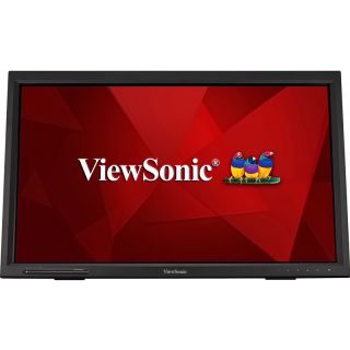Viewsonic TD2423 | 24" Full HD | 1920 x 1080 Resolution | 75Hz Refresh | VA Panel Touch Screen Monitor | Wall Mount Enable | HDMI | VGA | DVI-D | 7ms Response Time