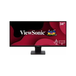 Viewsonic VA3456-MHDJ | 34" Ultra-Wide QHD | 3440 x 1440 Resolution | 75Hz Refresh Rate AMD FreeSync Technology | IPS Panel Monitor | Frameless Design | Wall Mount Enable | HDMI | Display Port | 4ms Response Time